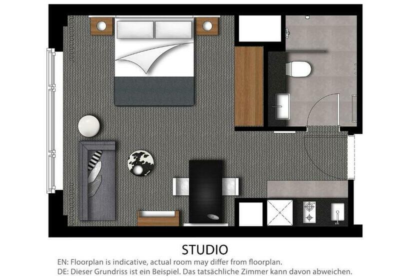 استودیوی پریمیوم, Adina Apartment Hotel Berlin Hackescher Markt