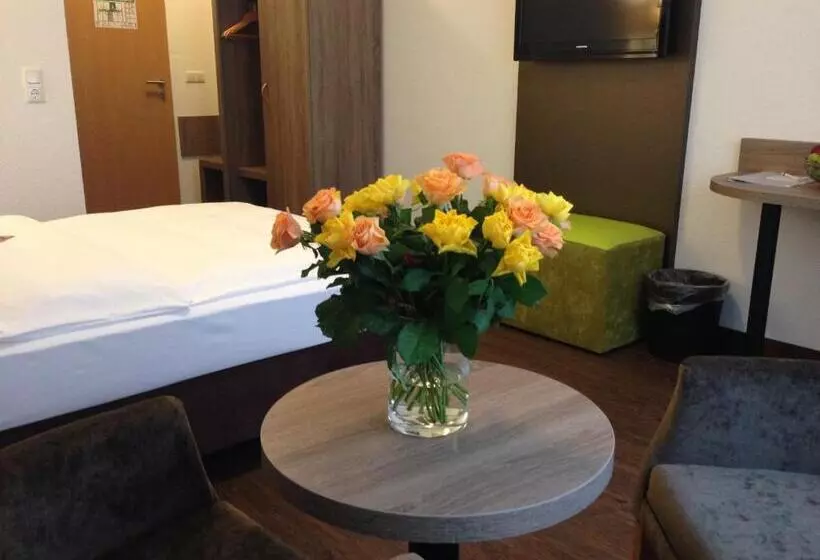 اتاق استاندارد یک نفره, City Hotel Wiesbaden