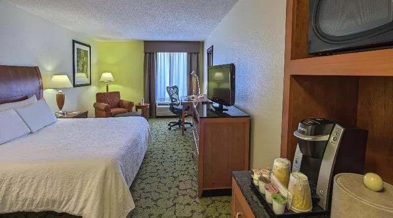 キングサイズベッドのスタンダードルーム, Hilton Garden Inn Auburn/opelika