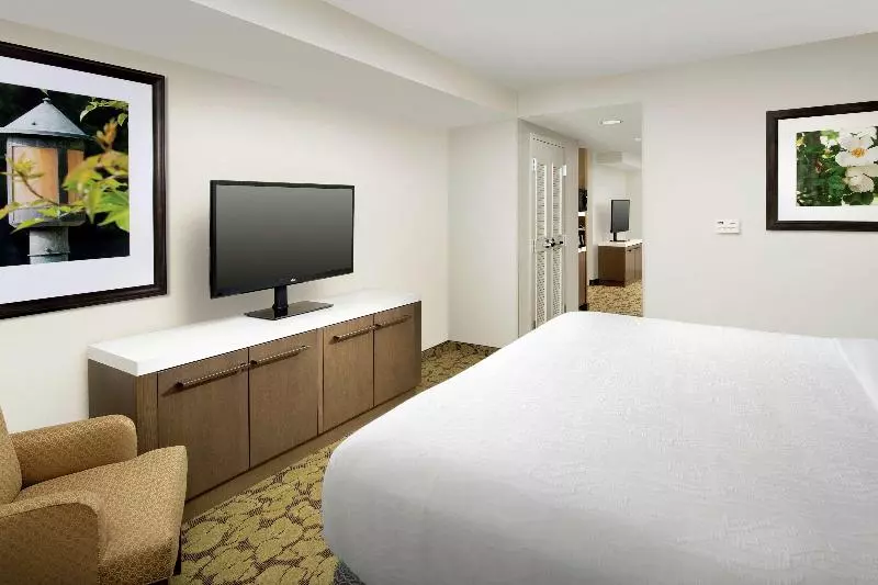 キングサイズベッドのジュニアスイート, Hilton Garden Inn Frederick
