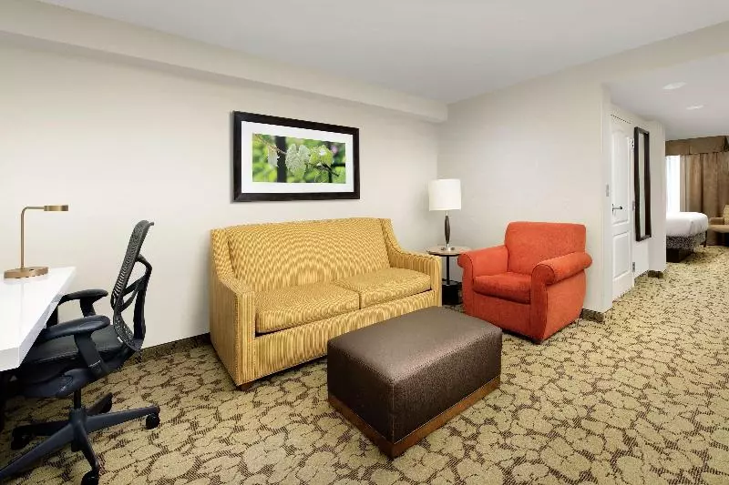キングサイズベッドのジュニアスイート, Hilton Garden Inn Frederick