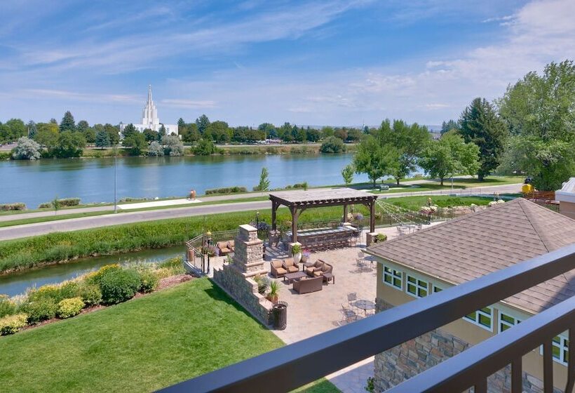 סוויטה עם נוף לנהר, Hilton Garden Inn Idaho Falls