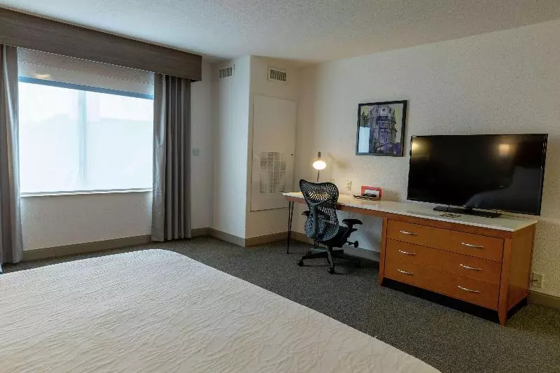 キングサイズベッドのスタンダードルーム, Hilton Garden Inn Des Moines West