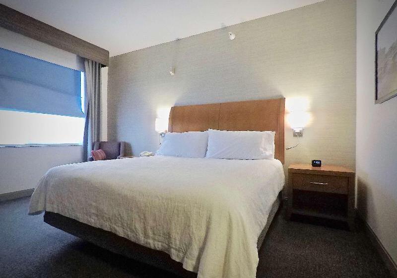 מיטת קינג בסוויטה, Hilton Garden Inn Des Moines West