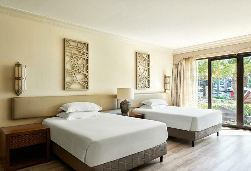 带泳池观景的豪华房, Mazagan Beach & Golf Resort