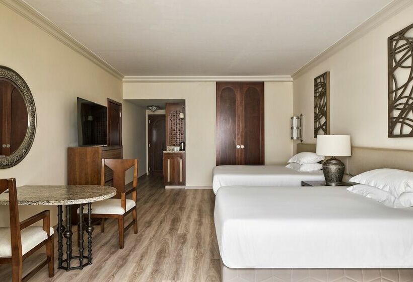 带泳池观景的豪华房, Mazagan Beach & Golf Resort