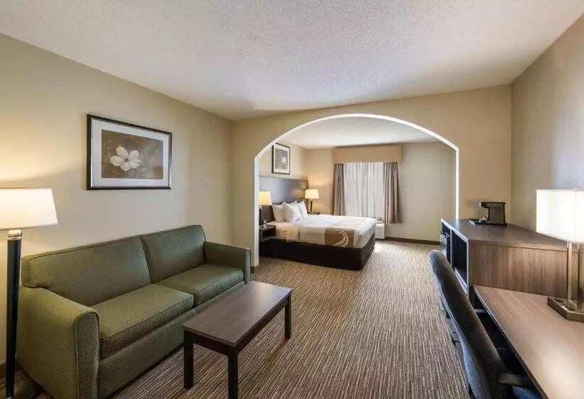 キングサイズベッドのスイートルーム, Quality Inn & Suites Fishkill South Near I 84