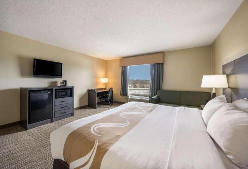 Номер Стандарт Кровать Кинг Адаптированный для Инвалидов, Quality Inn & Suites Fishkill South Near I 84