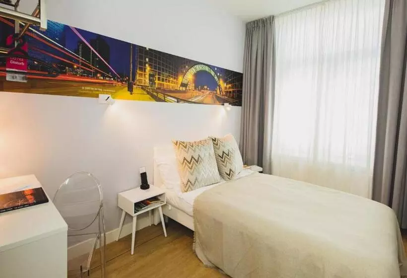 スーペリアシングルルーム, Stadsvilla Hotel Mozaic Den Haag