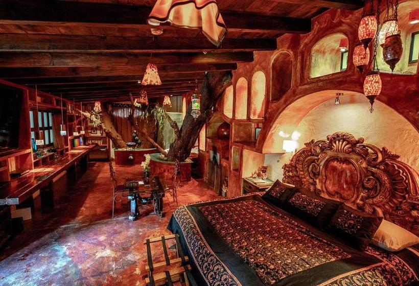 プレジデントスイートルーム, Hacienda Tepetlcalli 1870 Hotel Museo & Spa