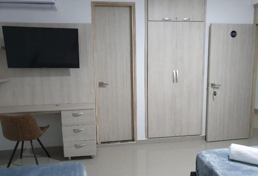 Номер Стандарт 2 Двуспальные Кровати, San Pedro
