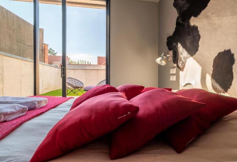 חדר סטנדרט עם מיטת קינג, Au Coeur Du Village