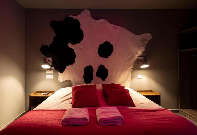 חדר סטנדרט עם מיטת קינג, Au Coeur Du Village