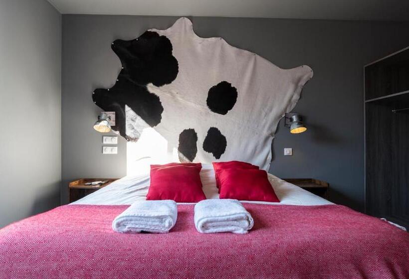 חדר סטנדרט עם מיטת קינג, Au Coeur Du Village