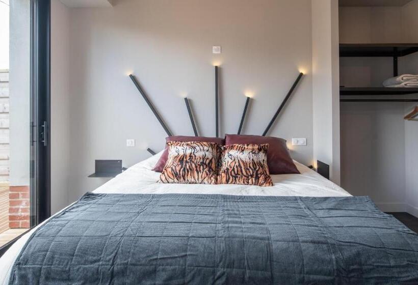 סטודיו סטנדרט עם מרפסת, Au Coeur Du Village