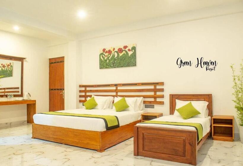 스탠다드 트리플 발코니 룸, Green Heaven Resort Kandy