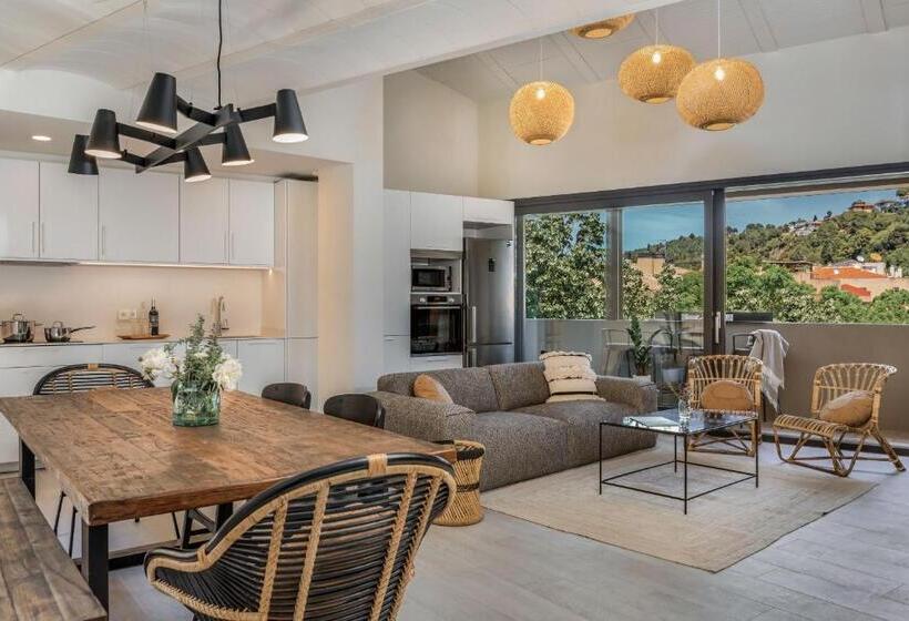带1个卧室的顶楼公寓, La Comuna By Bon Dia Residences