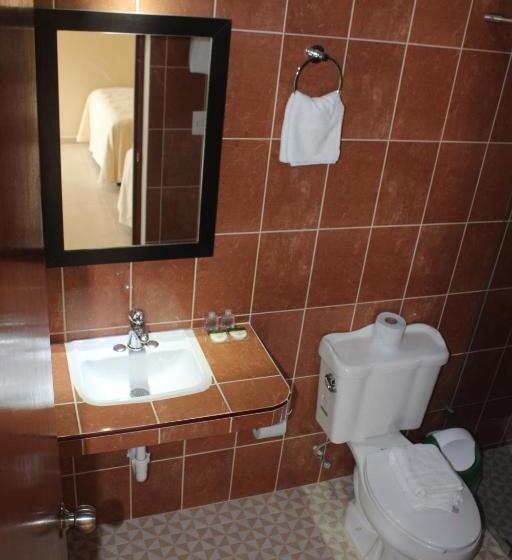 חדר סטנדרט עם מיטת קווין, La Piramide Izamal