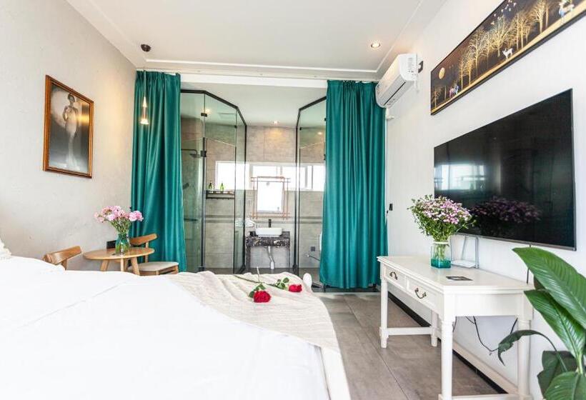 غرفة ديلوكس مطلّة علي البحر مزوَّدة بشُرفة, Blue Sea