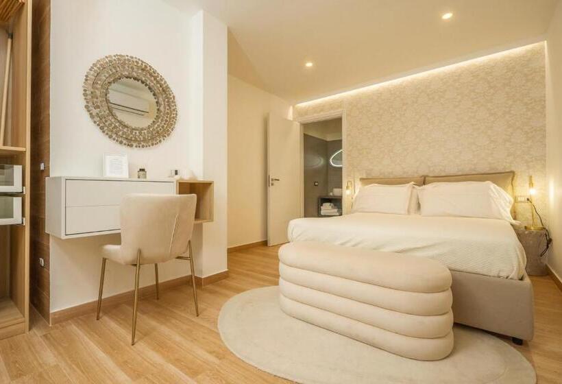 带大床的标准间, Infinity Castellabate B & B Di Charme