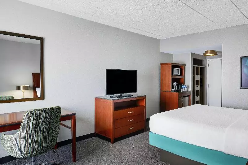 キングサイズベッドのスタンダードルーム, Hilton Garden Inn Allentown West