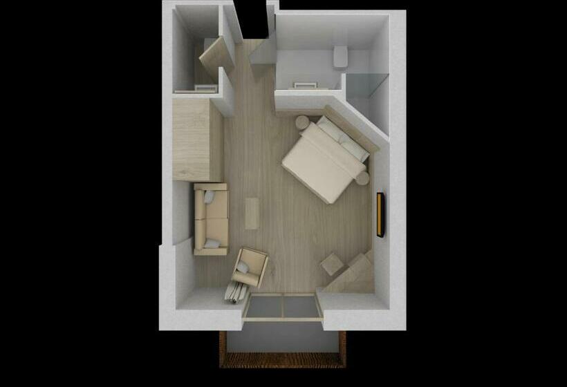 Полулюкс с Балконом, Belvedere   Fine Dining, Hideaway & Spa