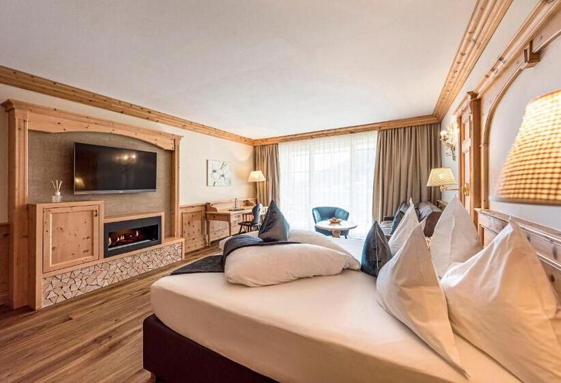 발코니가 있는 스위트, Quellenhof Luxury Resort Passeier