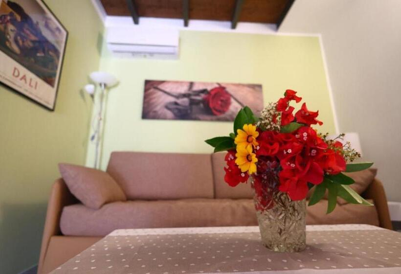 带1个卧室带花园景观的公寓, Baglio Antico Forno