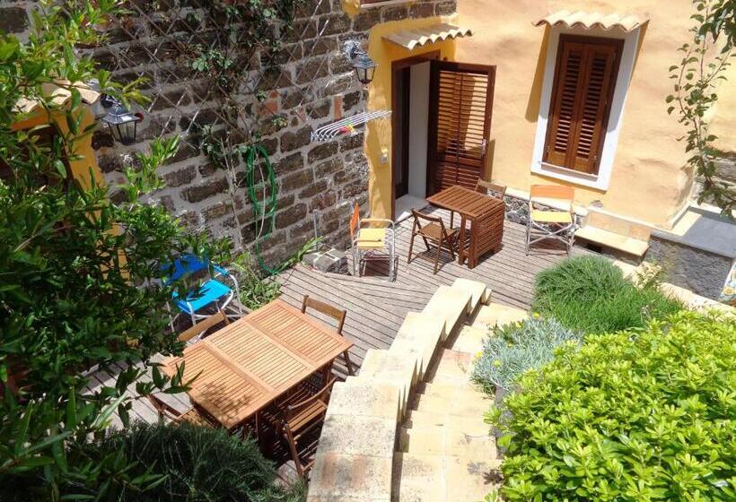 带1个卧室带花园景观的公寓, Baglio Antico Forno