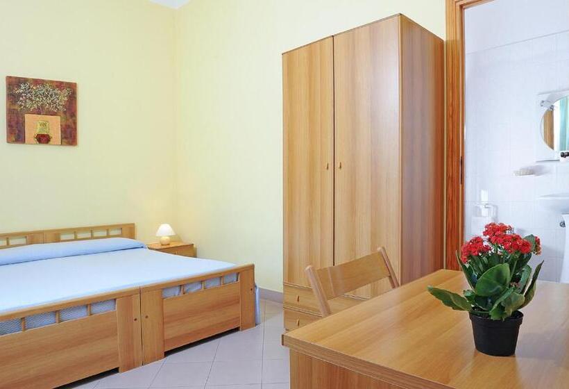 غرفة قياسية رباعية مطلة على البحر, Sporting Hotel Stella Maris