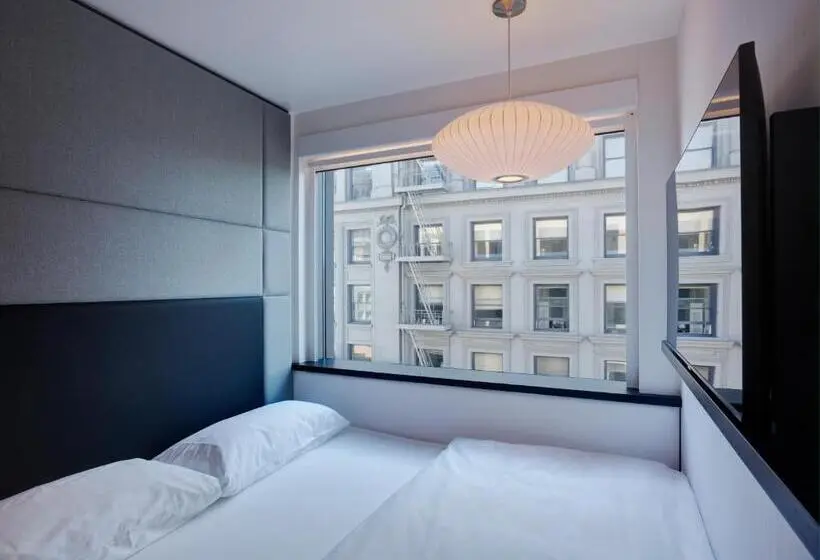 キングサイズベッドのスタンダードルーム, Citizenm San Francisco Union Square