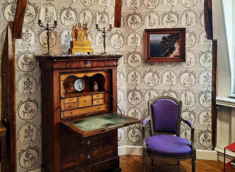 带园景的小型套房, Chateau De Hiéville