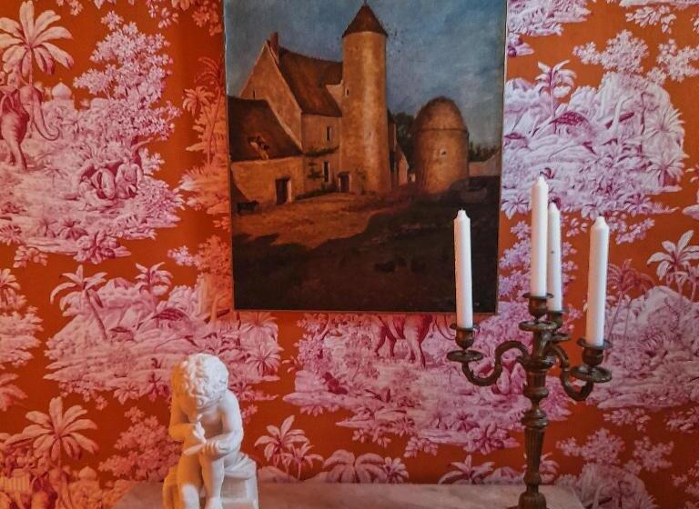 带园景的小型套房, Chateau De Hiéville