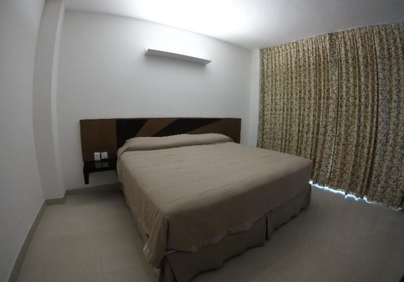 带大床的豪华间, Bahia Chac Chi