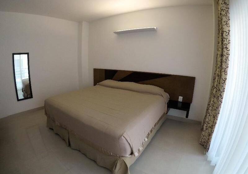 חדר דחוקס עם מיטת קינג, Bahia Chac Chi