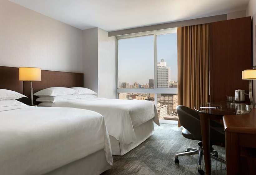 스탠다드 룸 더블 침대 2개, Sheraton Tribeca New York