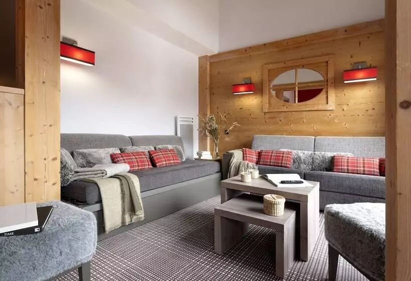 1 Bedroom Apartment Mountain View, Residence Pierre & Vacances Premium Les Crets