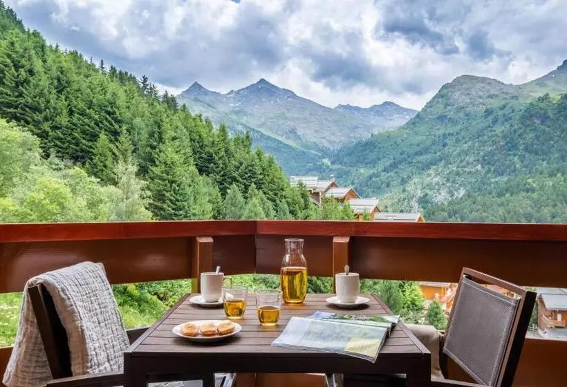 景色の見える一ベッドルームアパートメント, Residence Pierre & Vacances Premium Les Crets