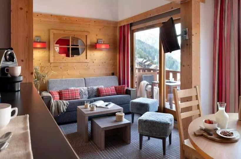 景色の見える一ベッドルームアパートメント, Residence Pierre & Vacances Premium Les Crets