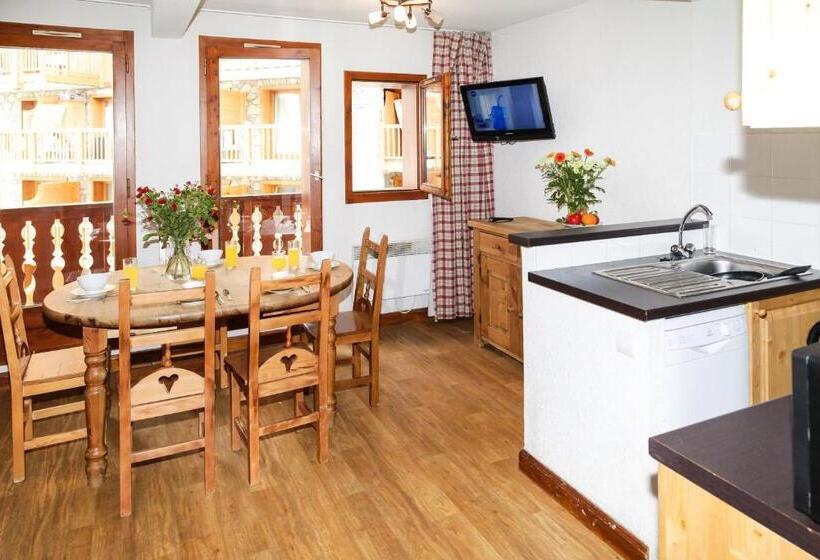 شقة 3 غرف, Résidence Odalys Val Claret