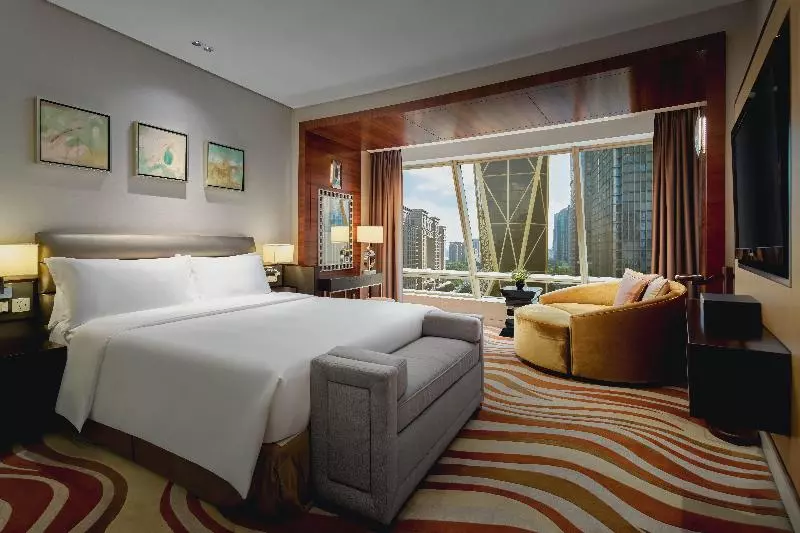 キングサイズベッドのスイートルーム, Intercontinental Hangzhou, An Ihg
