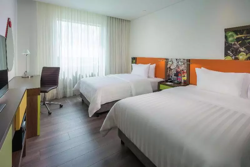 キングサイドベッドのスタンダードワンルーム, Hampton Inn & Suites Denverdowntown