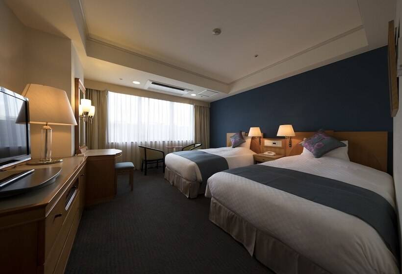 اتاق استاندارد با چشمانداز شهر, Kkr Hotel Kumamoto