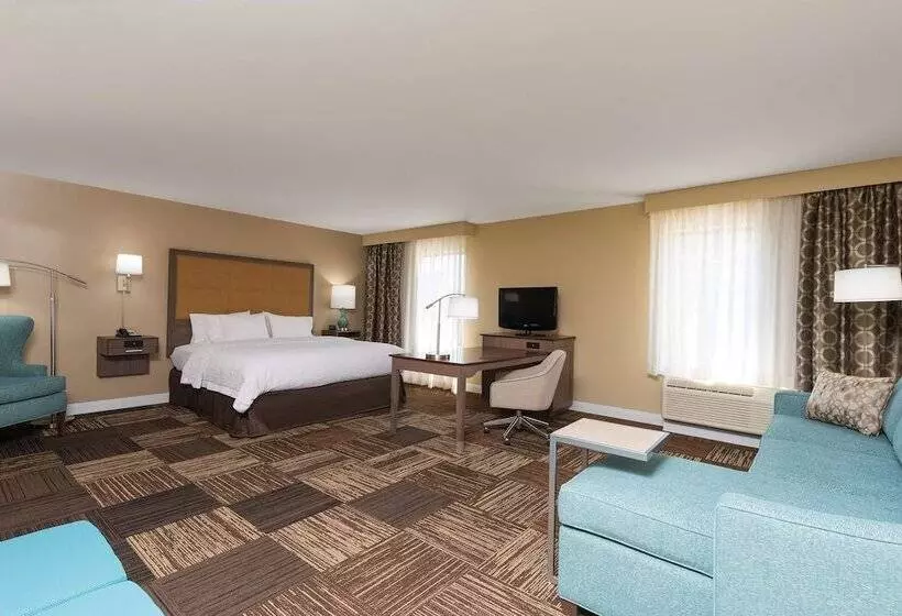 ダブルベッドのスタンダードスタジオ, Hampton Inn & Suites Mansfield South @ I 71