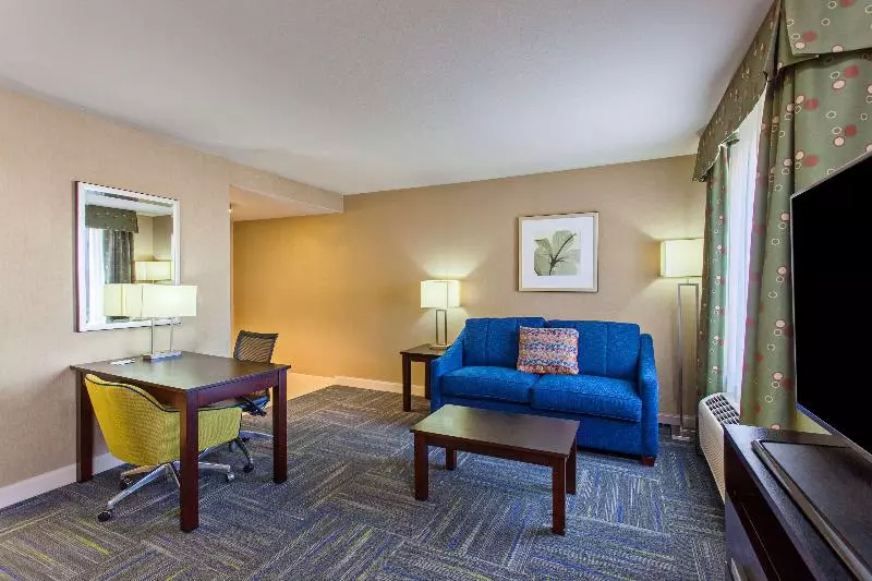 キングサイドベッドのスタンダードワンルーム, Hampton Inn & Suites Merced