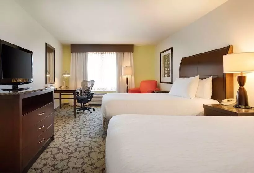 ２ダブルベッドのスタンダードルーム, Hilton Garden Inn Hoffman Estates