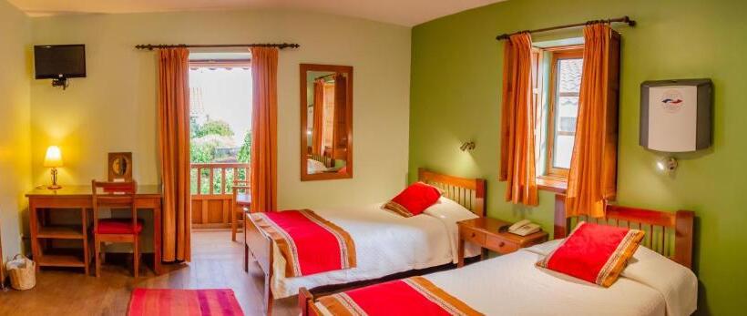 Kertre Néző Standard Háromágyas Szoba, Eco Hotel Pension Alemana