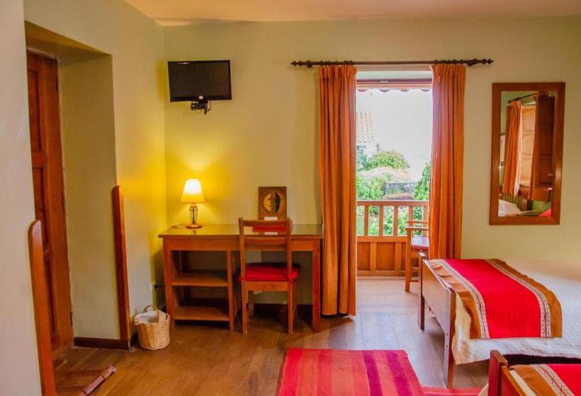 اتاق استاندارد سه تخته با چشم‌انداز باغ, Eco Hotel Pension Alemana