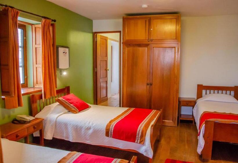 اتاق استاندارد سه تخته با چشم‌انداز باغ, Eco Hotel Pension Alemana