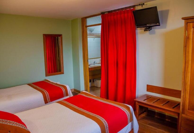 اتاق استاندارد با چشم‌انداز باغ, Eco Hotel Pension Alemana